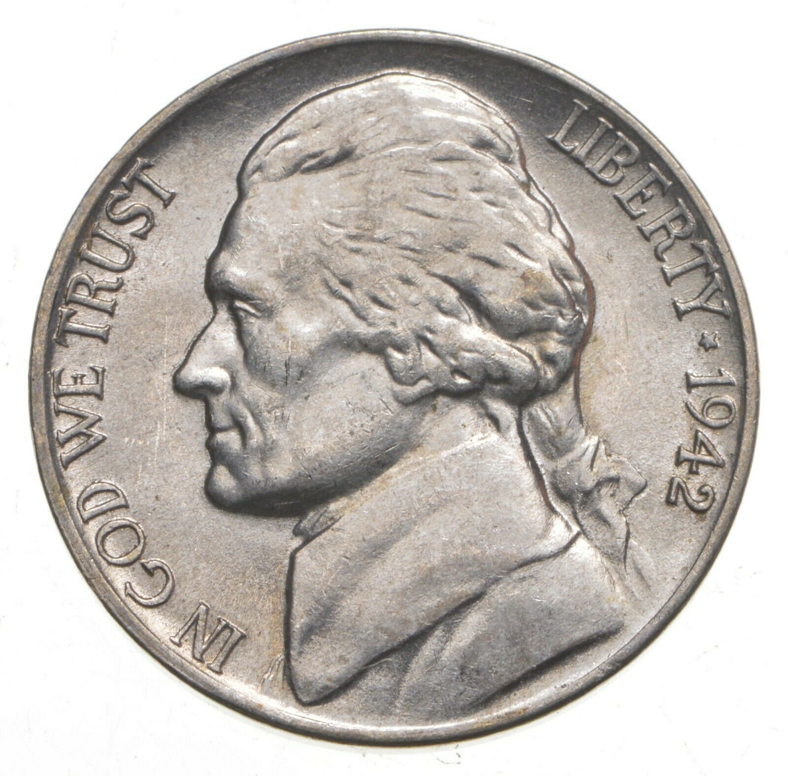 1942 Jefferson Nickel Front